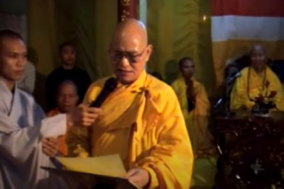 Đại Hội Bất Thường GHPGVNTN tại Tu Viện Nguyên Thiều vào năm 2003