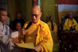 Đại Hội Bất Thường GHPGVNTN tại Tu Viện Nguyên Thiều vào năm 2003